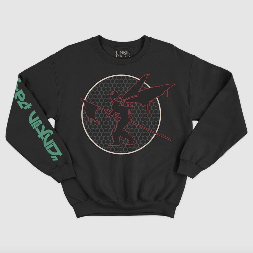 New Linkin Park Street Soldier Hybrid Theory vintage wash crewneck sweatshirt - Picture 1 of 5